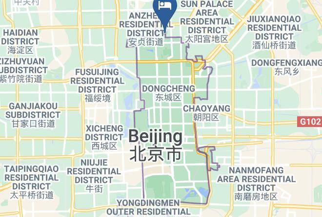 Beijing - Beijing Haiba Hotel Maps