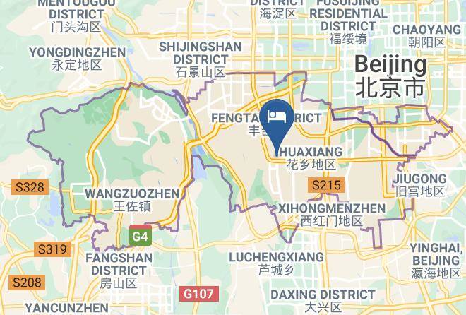 Fengtai District - Beijing Headquarters Base Citigo Hotel Maps