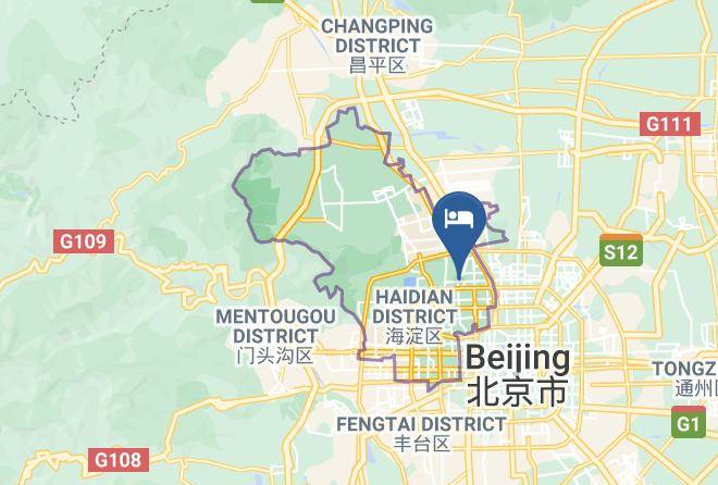 Haidian District - Beijing Hejia Hotel N 4th Ring Road Shop Parking Lot Maps