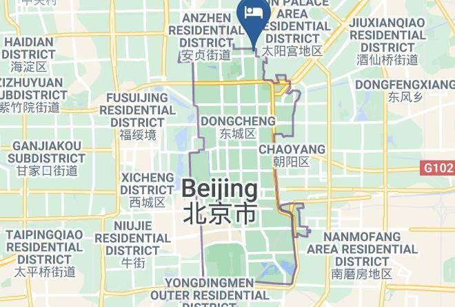 Dongcheng District - Beijing Hepingli Hotel Maps