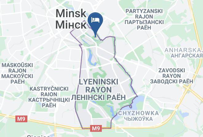 Minsk - Beijing Hotel Maps