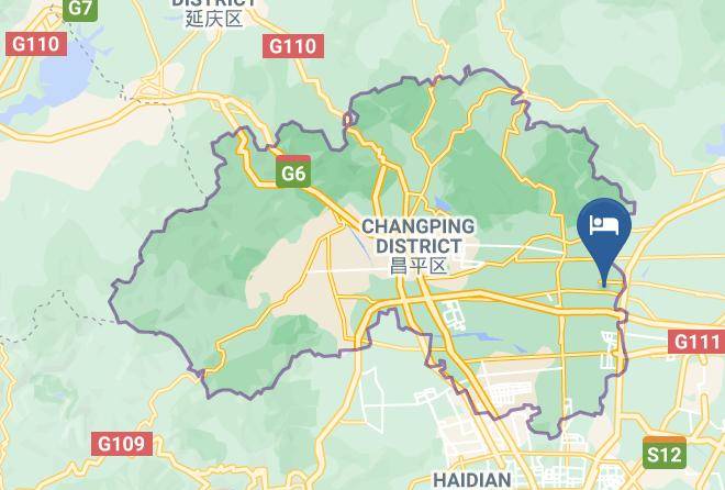 Changping District - Beijing Huating Business Hotel Maps