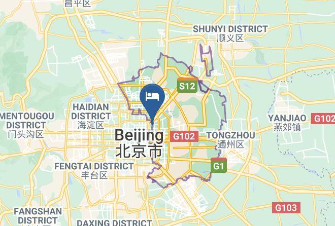 Chaoyang District - Beijing Huatongxin Hotel Maps