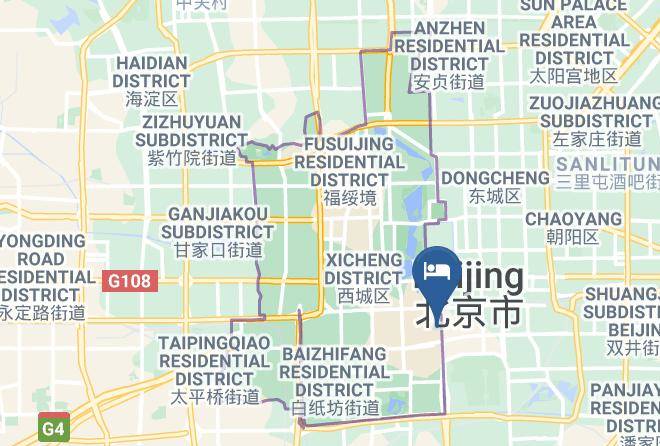 Xicheng District - Hotel Beijing Hyde Maps