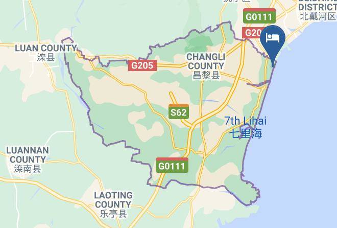 Qinhuangdao - Beijing Jiangtai Holiday Inn Maps