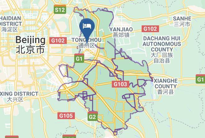 Tongzhou District - Beijing Jin'gangwan Hotel Maps