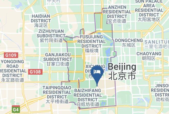 Xicheng District - Beijing Jing Xuan Wu Men Hotel Maps