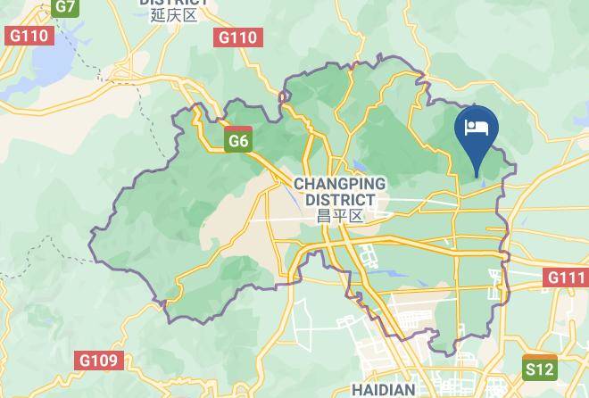 Changping District - Beijing Jingzhihu Holiday Hotel East Gate Maps