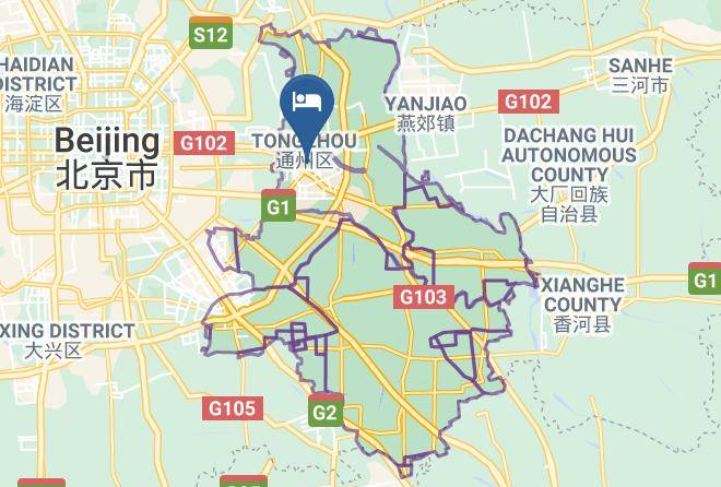 Tongzhou District - Beijing Katzman Hotel Maps