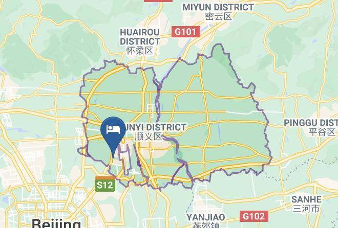 Shunyi District - Beijing Kun Gang Express Hotel Maps