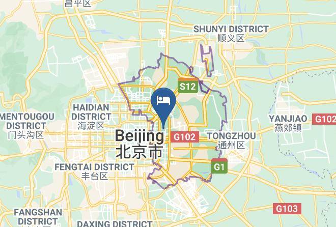 Chaoyang District - Beijing Longfugong Hotel Tuanjiehu Branch Maps