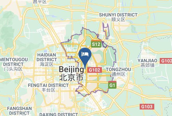 Beijing Lubei Hotel Mapa
 - Beijing - Chaoyang District
