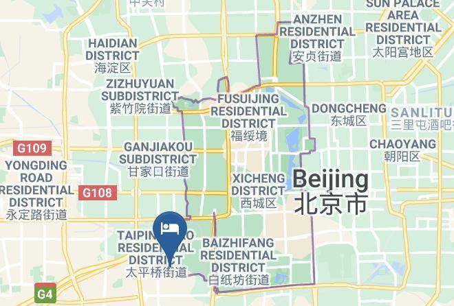 Xicheng District - Beijing Mingri Wuzhou Hotel Maps