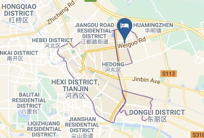 Hedong District - Beijing Ningbo Hotel Maps