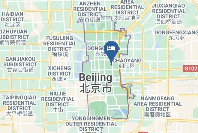 Dongcheng District - Beijing People's Insurance Hotel Maps