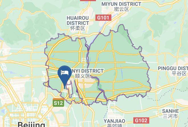 Shunyi District - Beijing Qihang International Hotel Maps