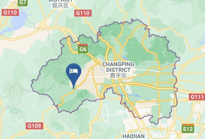 Changping District - Beijing Quanpin Feili Hotel Maps