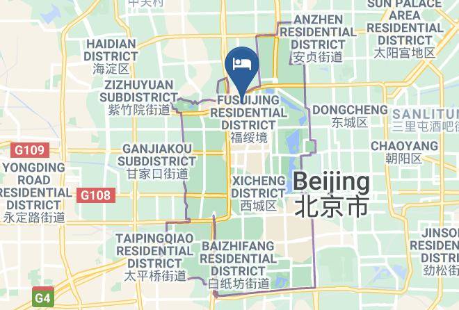 Xicheng District - Beijing Ron Yard Hotel Maps
