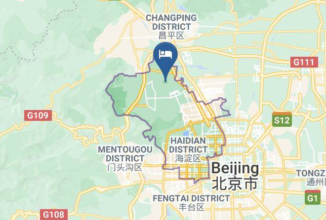 Haidian District - Beijing Ruting Hotel Shangzhuang Maps
