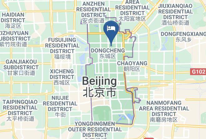 Dongcheng District - Beijing Ruyuan Courtyard Maps