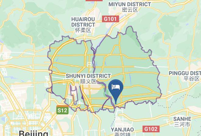 Shunyi District - Beijing Songhe Hot Spring Hotel Maps
