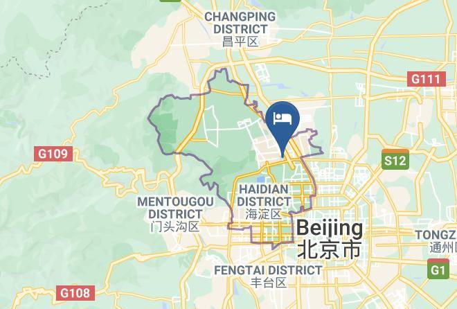 Haidian District - Beijing Sport University Hotel Maps