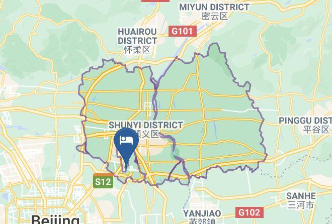 Shunyi District - Beijing Taihe Xincheng Hotel Maps