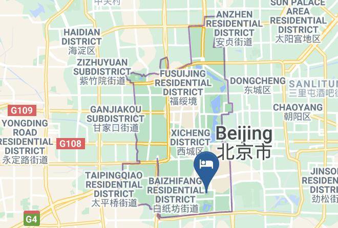 Xicheng District - Beijing Taoran Jinbaiwan Hotel Maps
