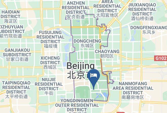 Dongcheng District - Beijing The Temple Of Heaven Hotel Maps