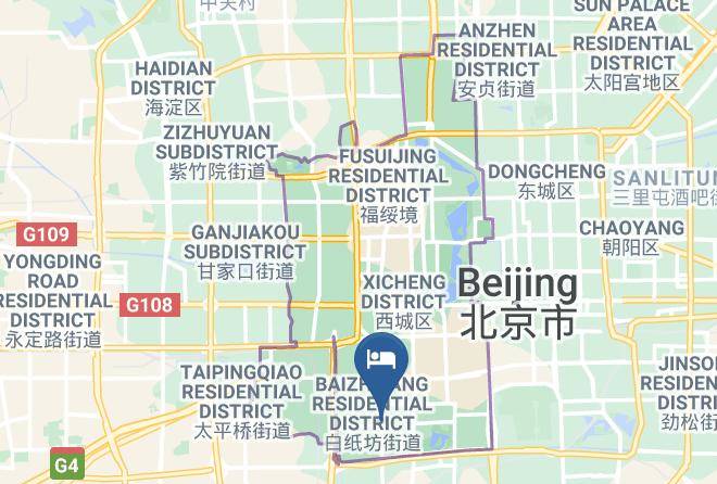 Xicheng District - Beijing Wanshou Business Hotel Maps