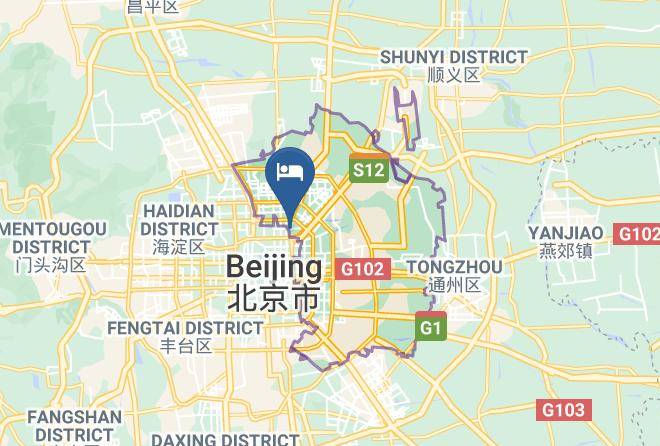 Beijing Xiangzhangyuan Hotel Mapa
 - Beijing - Chaoyang District