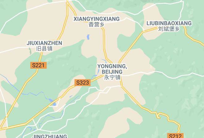 Yanqing District - Beijing Yihe Manor Resort Maps