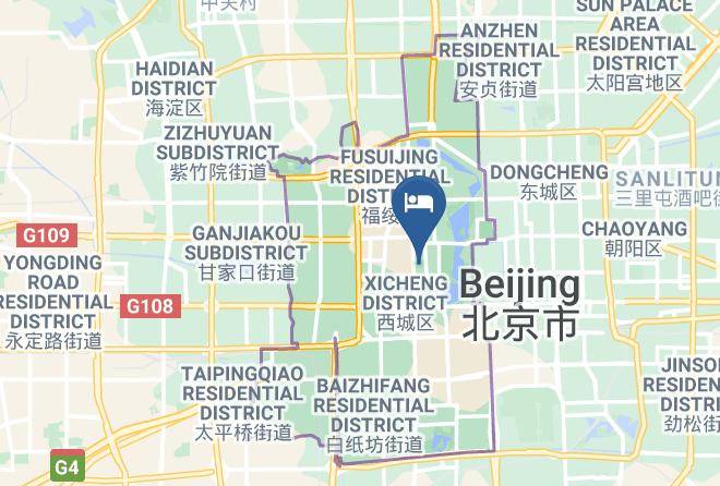 Xicheng District - Beijing Yilu Mingzhu Hotel Maps