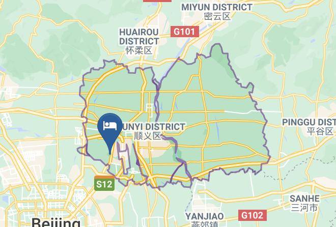 Shunyi District - Beijing Yinyang Hotel Airport Maps