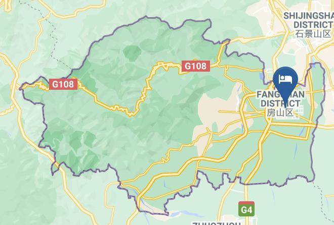 Fangshan District - Beijing Youth Hengtong Hotel Maps