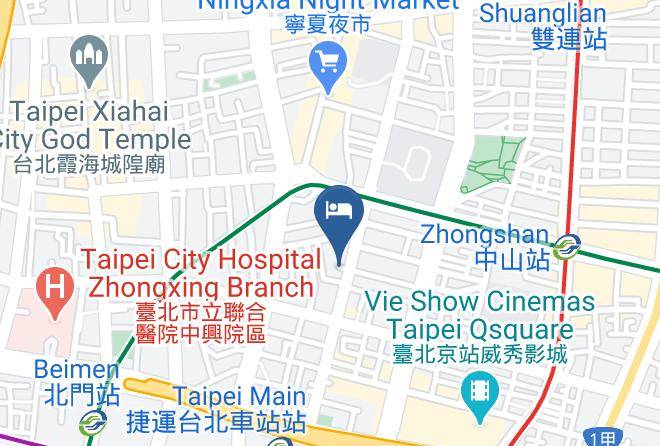 Beimen Wow Poshtel Map