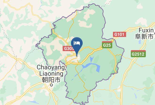Chaoyang - Beipiao Qiyu Theme Hotel Maps