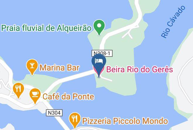 Terras De Bouro - Beira Rio Do Geres Maps
