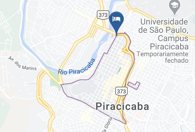 Piracicaba - Beira Rio Palace Hotel Maps