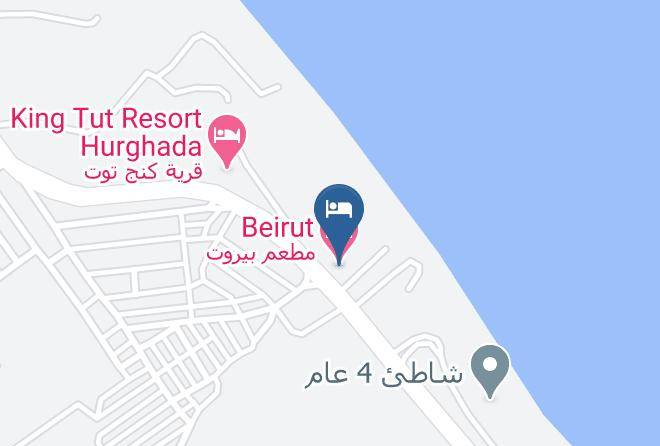 Hurghada - Beirut Hotel Maps