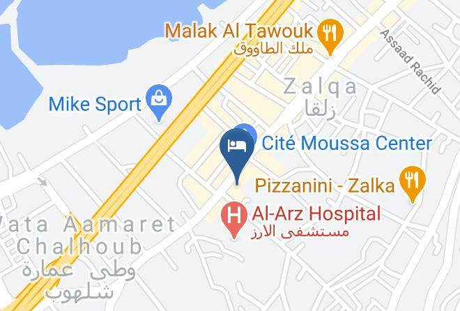Maten - Beirut Promenade Hotel Maps