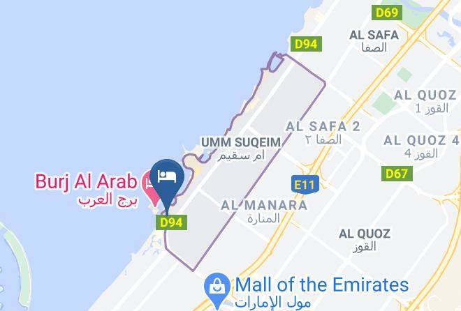 Dubai - Beit Al Bahar Villas Maps