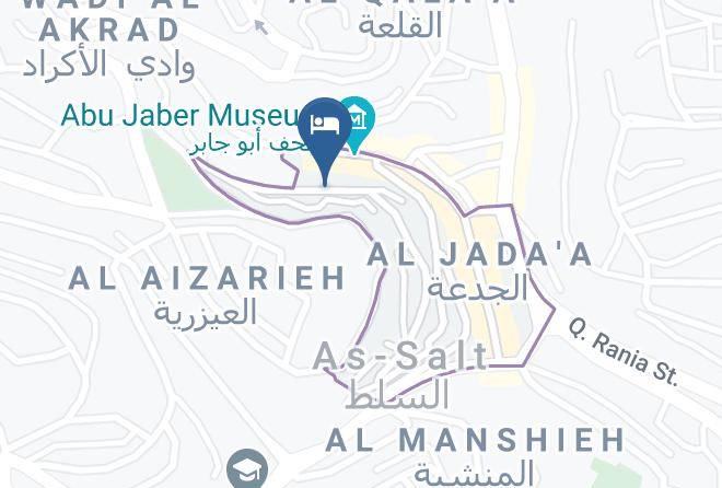 Al Salt Qasabah - Beit Aziz Maps