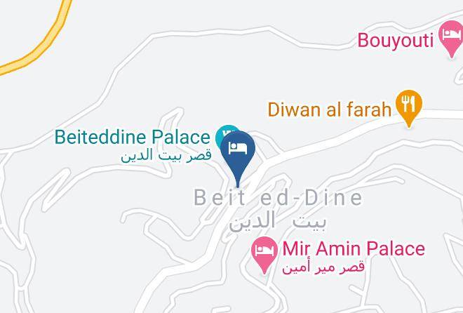 Ech Chouf - Beit Lebbos Maps