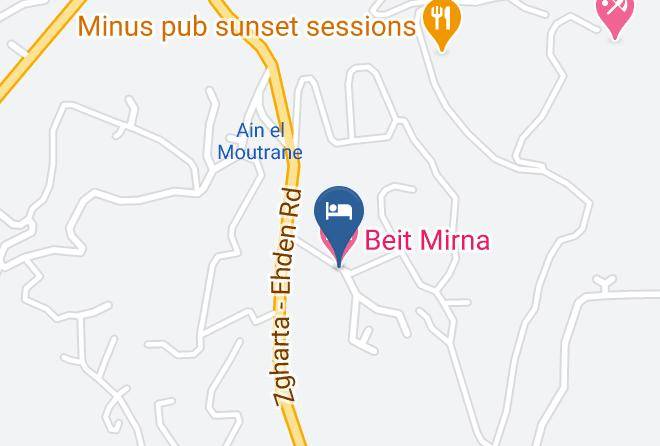 Zgharta - Beit Mirna Maps