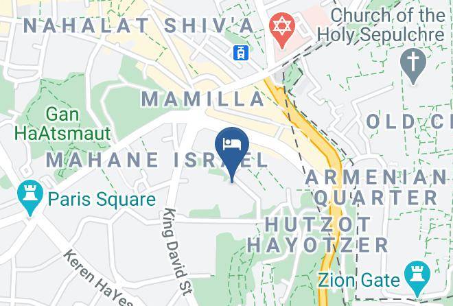 Jerusalem - Hotel Beit Shmuel Maps