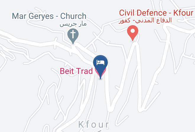 Kesrwan - Beit Trad Maps