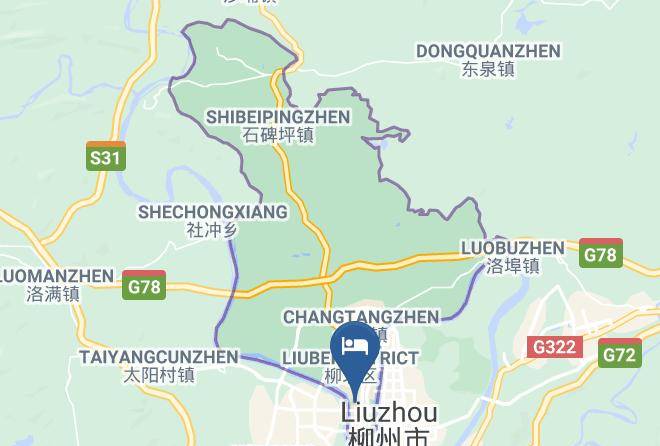 Liuzhou - Beitai Hotel Maps