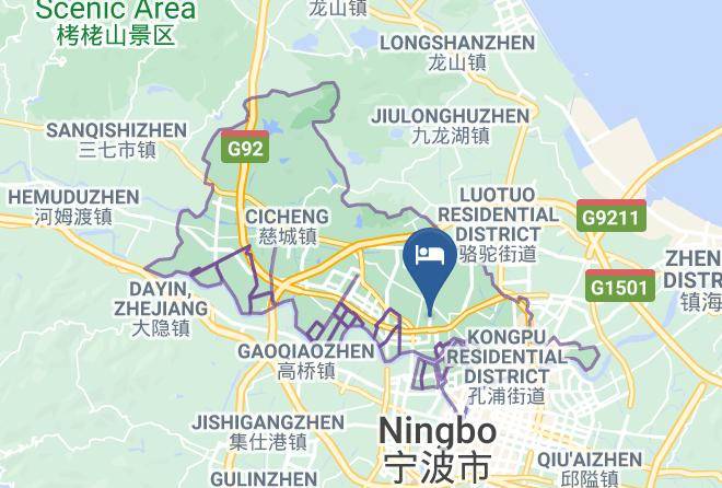 Ningbo - Beiyuan Hotel Maps