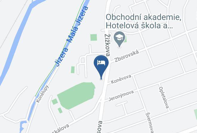 Semily - Bejby Turnov Penzion Zahradni Restaurace Maps